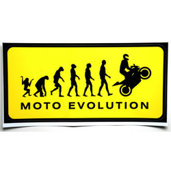 Наклейка на авто MotoEvolution Sport