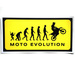 Наклейка на авто MotoEvolution Enduro